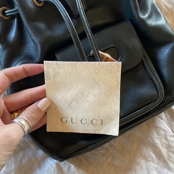 Leather Gucci Backpack - Picture 2 of 15